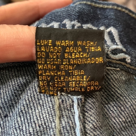 Marco Burgy high rise jeans, Panama brand. Size Tall 34 see measurements - Picture 6 of 6